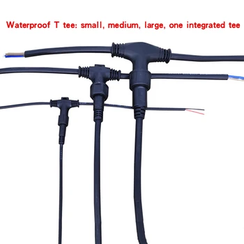 T Connectors Outdoor Lighting Waterproof Connector Floor Heating Connector Wire 2 pin Wire Connector 220v for LED Lamp
T Connectors Outdoor Lighting Waterproof Connector Floor Heating Connector Wire 2 pin Wire Connector 220v for LED Lamp