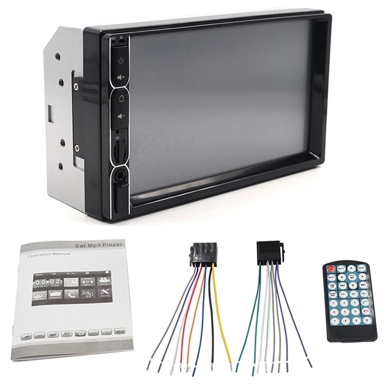 2 Din Car Multimedia Radio Hd 7 Inch Press Screen Stereo Bluetooth 12V 2Din Fm Iso Power Aux Input Auto Mp5 Player Sd Usb, 7031
2 Din Car Multimedia Radio Hd 7 Inch Press Screen Stereo Bluetooth 12V 2Din Fm Iso Power Aux Input Auto Mp5 Player Sd Usb, 7031