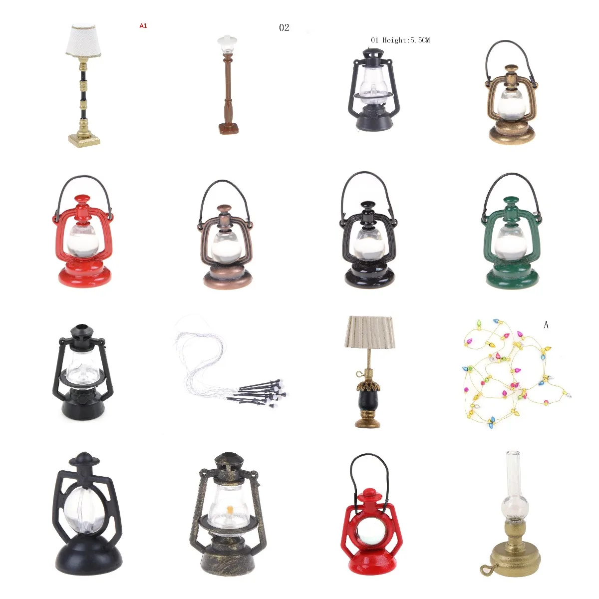 1/2Pcs Mini 1:12 Miniature Table Candlestick Retro Kerosene Lamp Doll House Lamps Decor Accessories Dollhouse Furniture Toys
1/2Pcs Mini 1:12 Miniature Table Candlestick Retro Kerosene Lamp Doll House Lamps Decor Accessories Dollhouse Furniture Toys