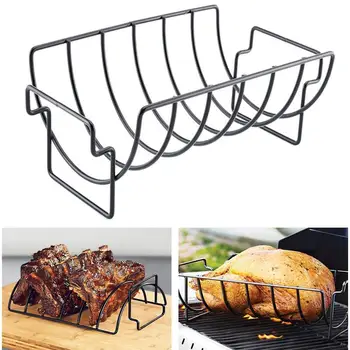 Portable Non-stick Heat Resistant Outdoor Camping BBQ Barbecue Grilling Rib Basket Stand Rack
Portable Non-stick Heat Resistant Outdoor Camping BBQ Barbecue Grilling Rib Basket Stand Rack