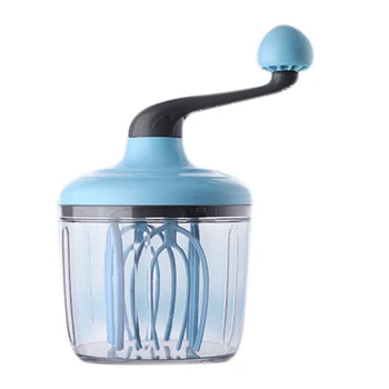 Manual Egg Cream Whisk Hand Type Foam Maker Milk Frother Handheld Multi-Functional Eggs Beater Practical Kitchen Tool 1100Ml 
Manual Egg Cream Whisk Hand Type Foam Maker Milk Frother Handheld Multi-Functional Eggs Beater Practical Kitchen Tool 1100Ml