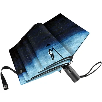 3 Fold Men Automatic Umbrella Folding Creative Uv Protection Black Coating Rain and Sun Umbrella Regenschirm Rain Gear MM60YS
3 Fold Men Automatic Umbrella Folding Creative Uv Protection Black Coating Rain and Sun Umbrella Regenschirm Rain Gear MM60YS