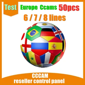 50PC CCCAM for Europe 7lines Ccams Stable Server Oscam Spain Portugal Germany for Receptor Satellite with reseller control panel
50PC CCCAM for Europe 7lines Ccams Stable Server Oscam Spain Portugal Germany for Receptor Satellite with reseller control panel