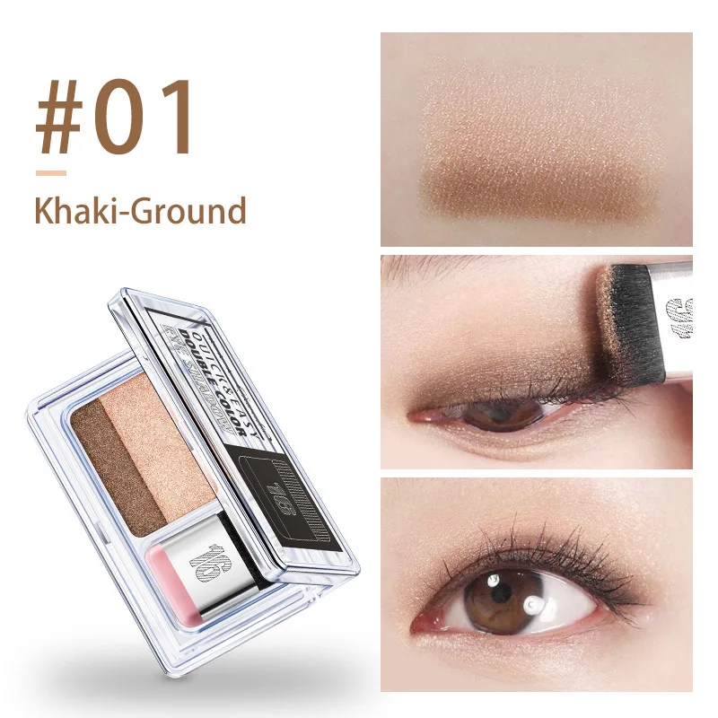 Double Layers Two Colors Eye Shadow Easy To Color Glitter Eye Makeup Waterproof Long Lasting Daralis
Double Layers Two Colors Eye Shadow Easy To Color Glitter Eye Makeup Waterproof Long Lasting Daralis