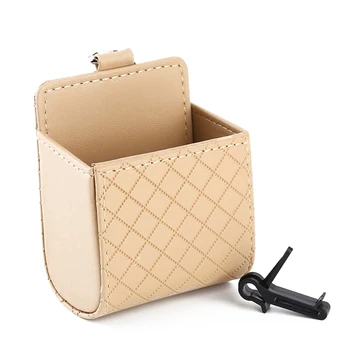 Car Mounted Superfiber PU Leather Air Outlet Phone Holder Pouch Pocket Storage Coin Bag Case Vehicle Supplies
Car Mounted Superfiber PU Leather Air Outlet Phone Holder Pouch Pocket Storage Coin Bag Case Vehicle Supplies