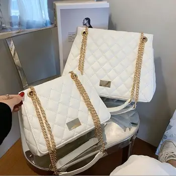 Lattice Large Tote bag 2020 Fashion New High quality Leather Women's Designer Handbag High capacity Chain Shoulder Messenger bag 
Lattice Large Tote bag 2020 Fashion New High quality Leather Women's Designer Handbag High capacity Chain Shoulder Messenger bag