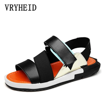 2020 Brand Hot Sale Fashion Men Sandals Summer New Outdoor Casual Men Beach Shoes Men Flat Breathable Leather Sandals
2020 Brand Hot Sale Fashion Men Sandals Summer New Outdoor Casual Men Beach Shoes Men Flat Breathable Leather Sandals