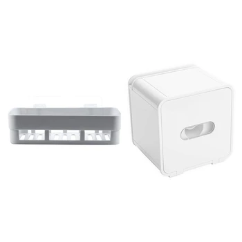 Wall-Mounted Bathroom Shelves Toilet Suction Cup Storage Rack with Waterproof All Covered Toilet Paper Holder Box
Wall-Mounted Bathroom Shelves Toilet Suction Cup Storage Rack with Waterproof All Covered Toilet Paper Holder Box