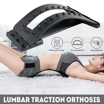 Lumbar Vertebra 18 Massage Points Lumbar Massage Back Massage Magic Stretcher ABS Effective Black Health Back Massager Fashion
Lumbar Vertebra 18 Massage Points Lumbar Massage Back Massage Magic Stretcher ABS Effective Black Health Back Massager Fashion