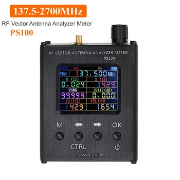 English verison PS100 137.5MHz-2.7GHz or PS200 35-2700MHz UV RF Vector Impedance ANT SWR Antenna Analyzer Meter similar N1201SA
English verison PS100 137.5MHz-2.7GHz or PS200 35-2700MHz UV RF Vector Impedance ANT SWR Antenna Analyzer Meter similar N1201SA