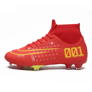 Men's soccer shoes high to help football shoes non-slip boots studs short nails men's soccer shoes sports shoes 
Men's soccer shoes high to help football shoes non-slip boots studs short nails men's soccer shoes sports shoes
