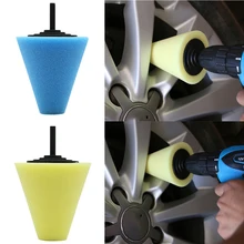 Car Tyres Foam Polishing Sponge Buffing Pad Car Polisher Tires Wheel Hub Polishing Tool Machine Cone-shape Wheel Blue
Car Tyres Foam Polishing Sponge Buffing Pad Car Polisher Tires Wheel Hub Polishing Tool Machine Cone-shape Wheel Blue