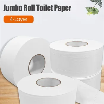 1 Roll Top Quality Jumbo Roll Toilet Paper 4-Layer Native Wood Soft Toilet Paper Pulp Home Rolling Paper Strong Water Absorption
1 Roll Top Quality Jumbo Roll Toilet Paper 4-Layer Native Wood Soft Toilet Paper Pulp Home Rolling Paper Strong Water Absorption