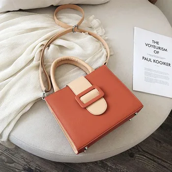 Wild Contrast Women Handbags PU Leather Crossbody Bags For Women 2020 New Fashion Design Shoulder Bags Female Travel Tote
Wild Contrast Women Handbags PU Leather Crossbody Bags For Women 2020 New Fashion Design Shoulder Bags Female Travel Tote