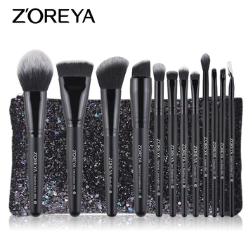 ZOREYA Make Up Brush Set 4/12pcs Makeup Brushes Powder Foundation Blush Eye Shadow Blending Brushes
ZOREYA Make Up Brush Set 4/12pcs Makeup Brushes Powder Foundation Blush Eye Shadow Blending Brushes