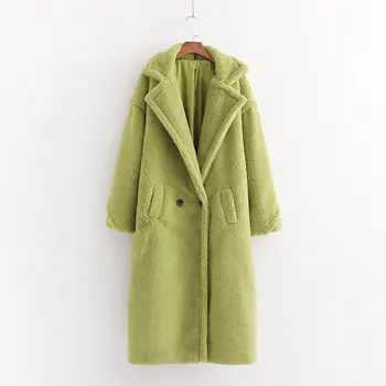 Autumn Winter Women Avocado Green Teddy Coat Stylish Female Thick Warm Cashmere Jacket Casual Girls Streetwear
Autumn Winter Women Avocado Green Teddy Coat Stylish Female Thick Warm Cashmere Jacket Casual Girls Streetwear