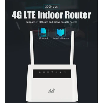 R9 Wireless WiFi Router for 4G Modem with 4 External Antennas 300Mbps Router Support Card(EU Plug)
R9 Wireless WiFi Router for 4G Modem with 4 External Antennas 300Mbps Router Support Card(EU Plug)