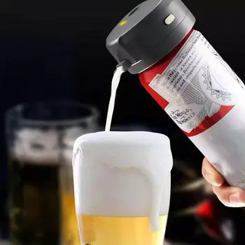 Portable Bottle Beer Foamer Foam Maker Bubbler Battery Powered Beer Server Ultrasonic Vibration Washable Foam Kitchen Supplies
Portable Bottle Beer Foamer Foam Maker Bubbler Battery Powered Beer Server Ultrasonic Vibration Washable Foam Kitchen Supplies