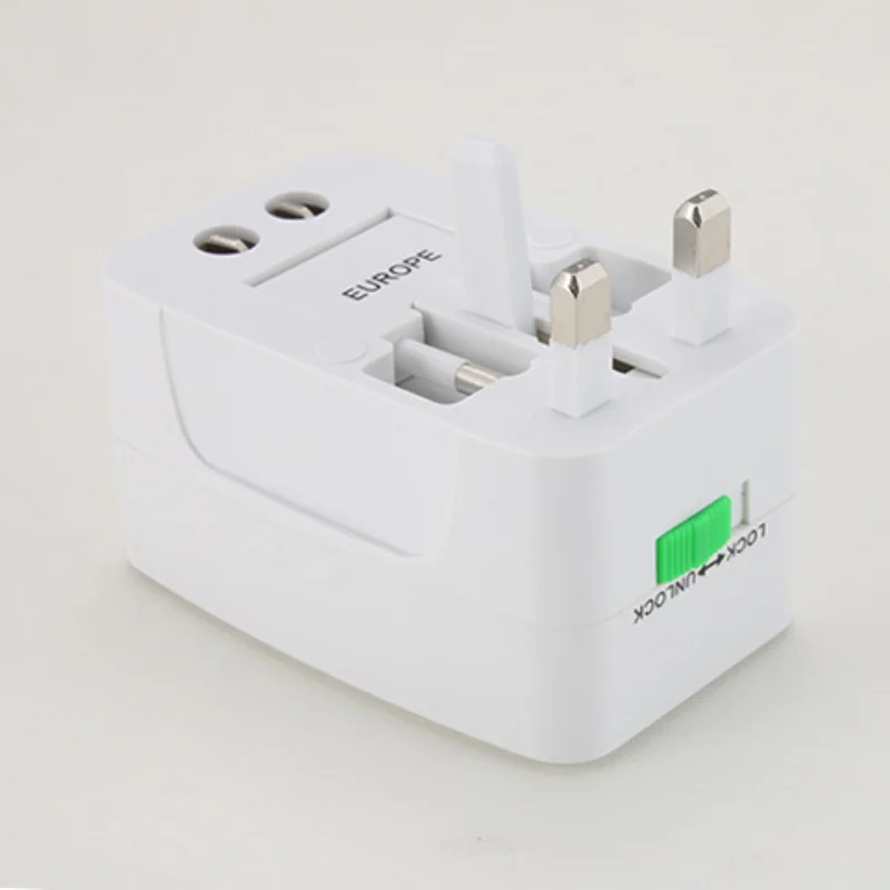 Worldwide Travel Universal Power Adapter Plug Converter 4 Plugs Easily Converts All Countries' AC Plug To EU/UK/US/AU
Worldwide Travel Universal Power Adapter Plug Converter 4 Plugs Easily Converts All Countries' AC Plug To EU/UK/US/AU