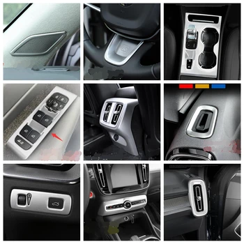 Matte Interior Refit Kit Roof Reading / Head Lamps / Center Air AC Panel / Gear Box Cover Trim Fit For VOLVO XC40 2018 2019 2020
Matte Interior Refit Kit Roof Reading / Head Lamps / Center Air AC Panel / Gear Box Cover Trim Fit For VOLVO XC40 2018 2019 2020