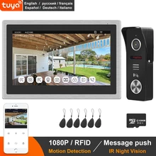 TUYA Smart 10 Inch Wireless Video Doorbell Intercom System IP 1080P Doorbell Camera with Motion Detection WiFi Home Intercom Kit
TUYA Smart 10 Inch Wireless Video Doorbell Intercom System IP 1080P Doorbell Camera with Motion Detection WiFi Home Intercom Kit