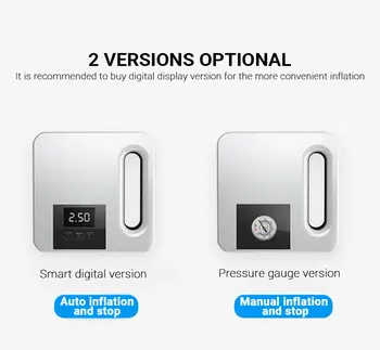 Digital Car Inflatable Pump Pressure Guage 120W Portable Air Compressor Inflator LED Light 60s Fast Inflation for Vehicle Motor
Digital Car Inflatable Pump Pressure Guage 120W Portable Air Compressor Inflator LED Light 60s Fast Inflation for Vehicle Motor