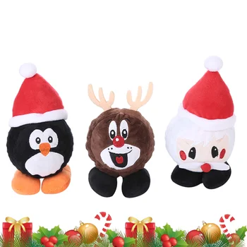 3Pcs Sound Pet Plaything Contains TPR Ball (Santa Claus, Elk, Penguin)
3Pcs Sound Pet Plaything Contains TPR Ball (Santa Claus, Elk, Penguin)