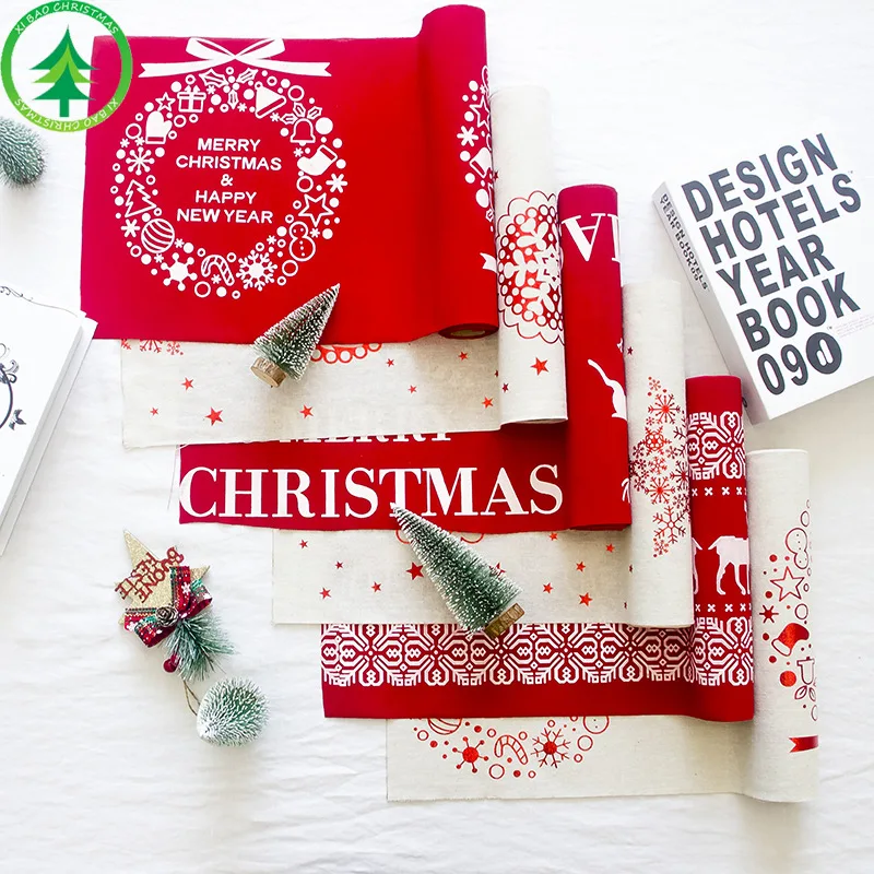 Table Runner Cloth Printing Type Christmas Decorations for Home Table Red Color Table Runners Modern Rectangle Table Runner
Table Runner Cloth Printing Type Christmas Decorations for Home Table Red Color Table Runners Modern Rectangle Table Runner