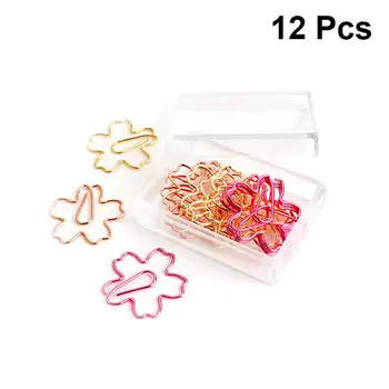12PCS Clip Cherry Blossoms Practical Decorative Creative Lightweight Clips Sign for Magazine Daily Use Novel Book
12PCS Clip Cherry Blossoms Practical Decorative Creative Lightweight Clips Sign for Magazine Daily Use Novel Book