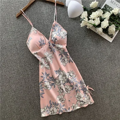 HaloSweet New Fashion Slik Night Dress Home Dress For Women Sling Sleep Dress Female Sexy Lingerie Nighty Sling Nightwear V-LACE
HaloSweet New Fashion Slik Night Dress Home Dress For Women Sling Sleep Dress Female Sexy Lingerie Nighty Sling Nightwear V-LACE