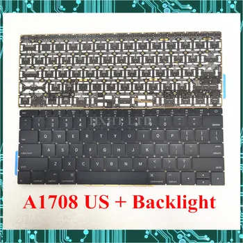 New A1708 US Keyboard with Backlight For Macbook Pro 13.3" Retina A1708 Laptop keyboard US MLL42 MPXQ2 Late 2016 Mid 2017
New A1708 US Keyboard with Backlight For Macbook Pro 13.3" Retina A1708 Laptop keyboard US MLL42 MPXQ2 Late 2016 Mid 2017