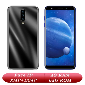 Global Version V18 4G RAM 64G ROM Smartphones Quad Core 5.5inch FHD 5MP+13MP Face ID unlocked mobile phones android Celulares
Global Version V18 4G RAM 64G ROM Smartphones Quad Core 5.5inch FHD 5MP+13MP Face ID unlocked mobile phones android Celulares