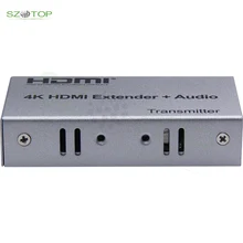 V1.4 4K HDMI 100m Extender over Cat 5e/6 with TX RX Support 3.5mm R/L Audio Output with 3D Video format support IR Control
V1.4 4K HDMI 100m Extender over Cat 5e/6 with TX RX Support 3.5mm R/L Audio Output with 3D Video format support IR Control