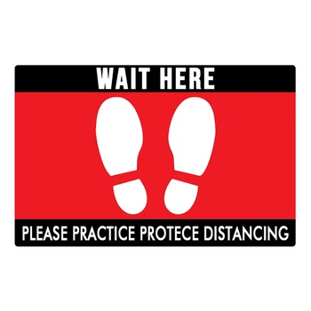 Outdoor Floor Stickers Removable Warning Notice Keep Distance PVC Supermarket School Weather Resistant Non Slip Safety Sign
Outdoor Floor Stickers Removable Warning Notice Keep Distance PVC Supermarket School Weather Resistant Non Slip Safety Sign