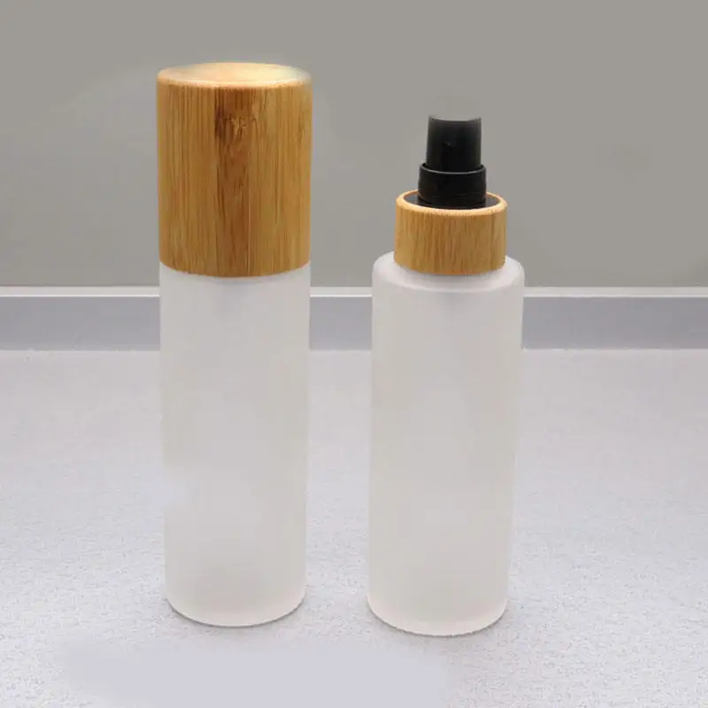 CBD hemp oil skin care cream DIY Portable Natural Repair Original Cream Bamboo frosted Spray Lotion Bottle 100ml 120ml 150ml log | Красота и