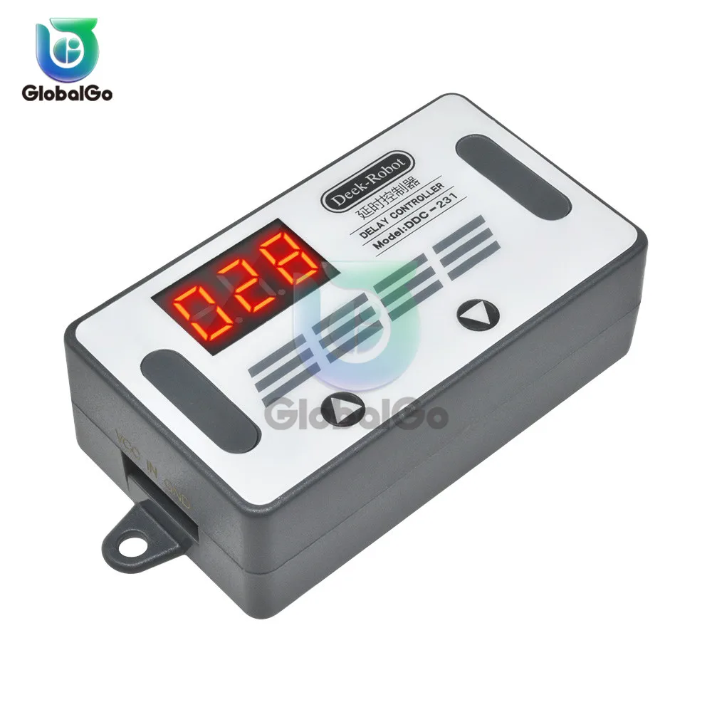 DDC-231 DC 12V Delay Timer Time Relay with Buzzer Case Digital Display Delay Controller Switch Module Car Timing Timer Relays
DDC-231 DC 12V Delay Timer Time Relay with Buzzer Case Digital Display Delay Controller Switch Module Car Timing Timer Relays