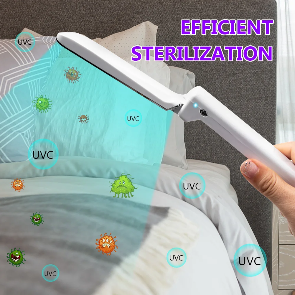 USB Portable Light Sterilizer Travel Wand USB/Battery UVC Traveling Disinfection Personal Care Germicidal Cold Cathode UV Lamp
USB Portable Light Sterilizer Travel Wand USB/Battery UVC Traveling Disinfection Personal Care Germicidal Cold Cathode UV Lamp