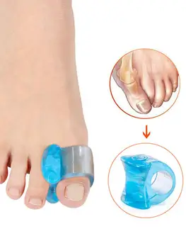 Toe Separators Blue Toe Corrector Reusable Toe Spacer Durable Toe Dividers for Cushions Corns alluses Toes 2PCS
Toe Separators Blue Toe Corrector Reusable Toe Spacer Durable Toe Dividers for Cushions Corns alluses Toes 2PCS