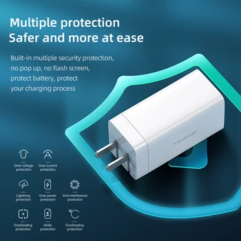 65W GaN Charger Quick Charge 4.0 3.0 Type C PD USB Charger with QC 4.0 3.0 Portable Fast Charger For iPhone For Xiaomi Laptop
65W GaN Charger Quick Charge 4.0 3.0 Type C PD USB Charger with QC 4.0 3.0 Portable Fast Charger For iPhone For Xiaomi Laptop