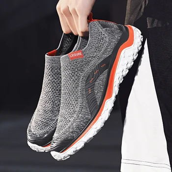 Men Mesh Casual Shoes Comfortable Slip-on Loafers Super Lightweight Sock Shoes Men Damping Anti-skid Sole Zapatillas Hombre
Men Mesh Casual Shoes Comfortable Slip-on Loafers Super Lightweight Sock Shoes Men Damping Anti-skid Sole Zapatillas Hombre