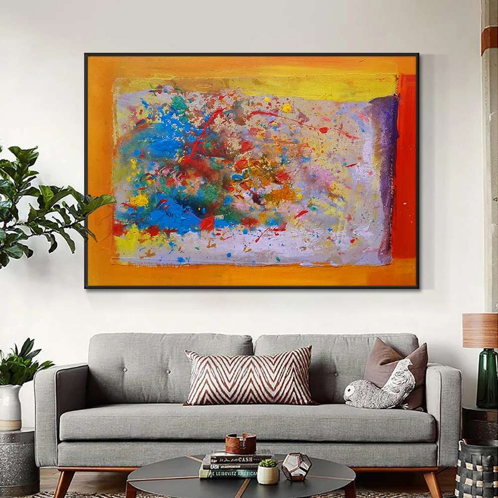 Beautiful Abstract Colorful Oil Painting 100% Hand Painted On Canvas Modern Abstract Wall Art For Living Room Home Decoration
Beautiful Abstract Colorful Oil Painting 100% Hand Painted On Canvas Modern Abstract Wall Art For Living Room Home Decoration