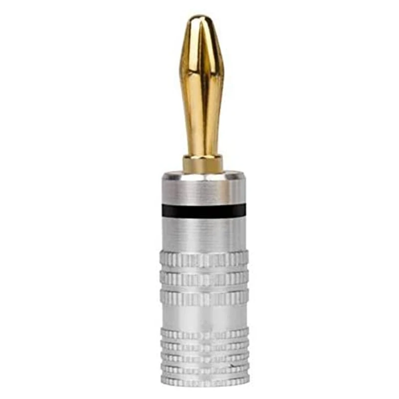 Plated Cross Banana Plug Pure Copper Aluminum Shell | Электроника