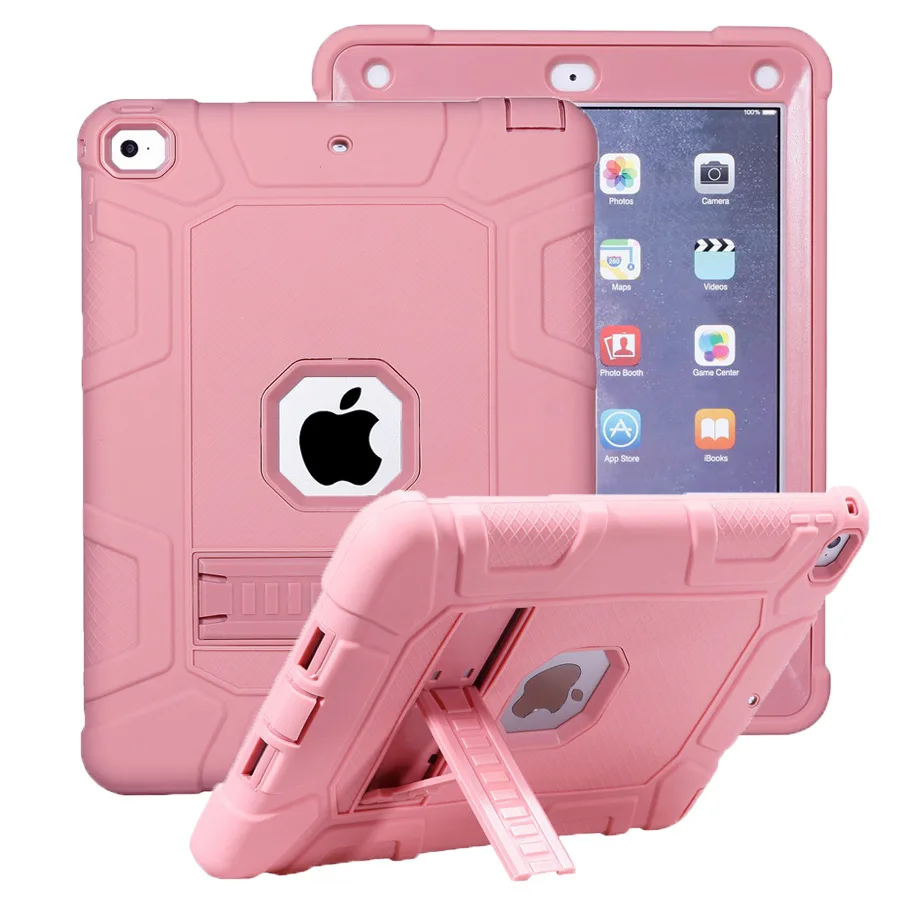 New Kickstand Kids Silicone Hard Armor Case for Apple iPad 9.7 2018 Full Body Protective Cover for iPad 9.7 2017 Case+film+pen
New Kickstand Kids Silicone Hard Armor Case for Apple iPad 9.7 2018 Full Body Protective Cover for iPad 9.7 2017 Case+film+pen
