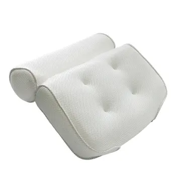 3D Mesh Home Spa Bathtub Pillow Non-Slip Cushioned Bath Tub Pillow Suction Cups Headrest Neck Bath Cushion Bathroom Accessories
3D Mesh Home Spa Bathtub Pillow Non-Slip Cushioned Bath Tub Pillow Suction Cups Headrest Neck Bath Cushion Bathroom Accessories