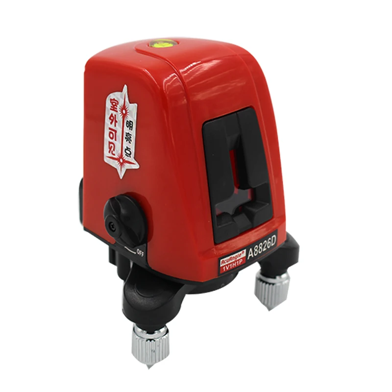 A8826D Rotating Laser Level 360 Self-Leveling horizontal vertical Cross Red Line Point 635nm Laser leveling Construction Tools
A8826D Rotating Laser Level 360 Self-Leveling horizontal vertical Cross Red Line Point 635nm Laser leveling Construction Tools