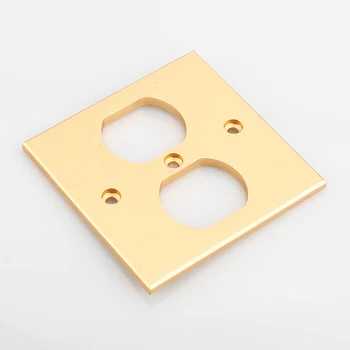 1x US Socket AC Power Duple Receptacle Cover Outlet Wall Plate Panel 8.5x8.5cm Gold
1x US Socket AC Power Duple Receptacle Cover Outlet Wall Plate Panel 8.5x8.5cm Gold
