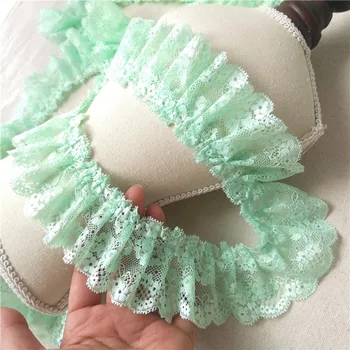 5 Yards/lot 5.5 cm wide, fresh light blue green Lolita clothing, beautifully decorated lace accessories
5 Yards/lot 5.5 cm wide, fresh light blue green Lolita clothing, beautifully decorated lace accessories