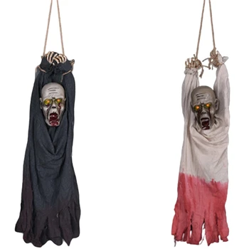 Halloween Decor Hanging Horror Props Devil Electric Ghost Doll Scary Eyes Glowing py Prop Halloween Decoration
Halloween Decor Hanging Horror Props Devil Electric Ghost Doll Scary Eyes Glowing py Prop Halloween Decoration