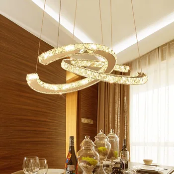Smart Modern LED Crystal Chandelier 2 C Pendant Light Ceiling Lighting Living Dining Room Fixture Lamp Remote Control Dimming
Smart Modern LED Crystal Chandelier 2 C Pendant Light Ceiling Lighting Living Dining Room Fixture Lamp Remote Control Dimming