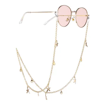 75cm Star Shell Eyeglass Chain Sunglasses Reading Glasses Cords Glasses Holder Strap Eyewear Rope Lanyards Accessories
75cm Star Shell Eyeglass Chain Sunglasses Reading Glasses Cords Glasses Holder Strap Eyewear Rope Lanyards Accessories
